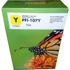 Cartus cerneala SCC compatibil cu CanonPFI-107Y yellow