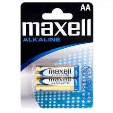 Baterii alcaline Maxell LR6 2 buc/blister