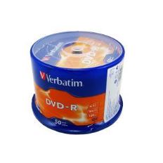 DVD-R Verbatim non-printable, 4.7GB, 16x, pachet 50 discuri