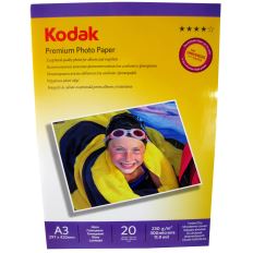 Hartie foto Kodak Premium Glossy A3, 230 g/mp